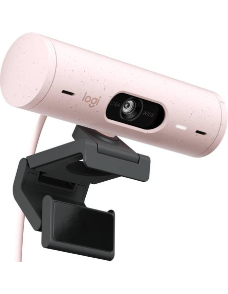 Logitech BRIO 500 Rose Full HD уеб камера, микрофон, USB