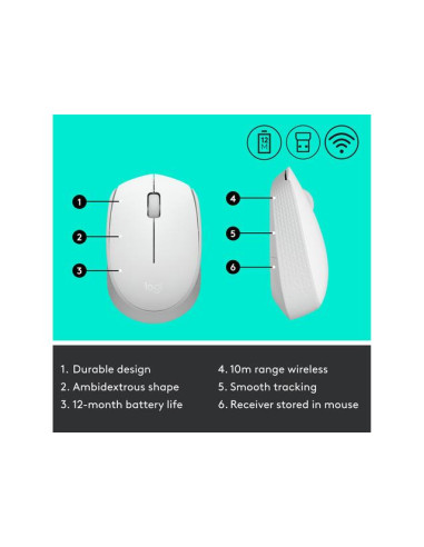 Безжична оптична мишка LOGITECH M171