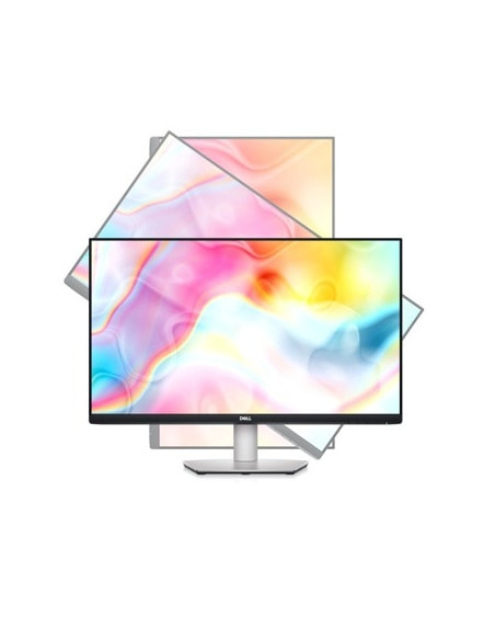 Dell Monitor LED S2722DC, 27", QHD 2560x1440, 16:9 75Hz, IPS Antiglare, Flicker Free, 350 cd/m2, 1000:1, 178/178, 4ms GtG, AM