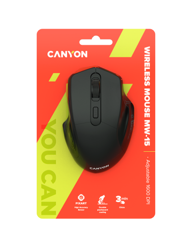CANYON mouse MW-15 Wireless Black