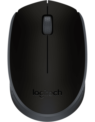 Безжична оптична мишка LOGITECH M171, Черна, USB