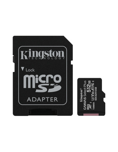 Карта памет Kingston Canvas Select Plus microSDXC 512GB