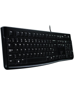 LOGITECH K120 Corded Keyboard - BLACK - USB - US INTL - B2B 2