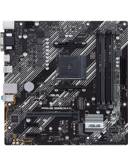 Дънна платка ASUS Prime B550M-K, socket AM4