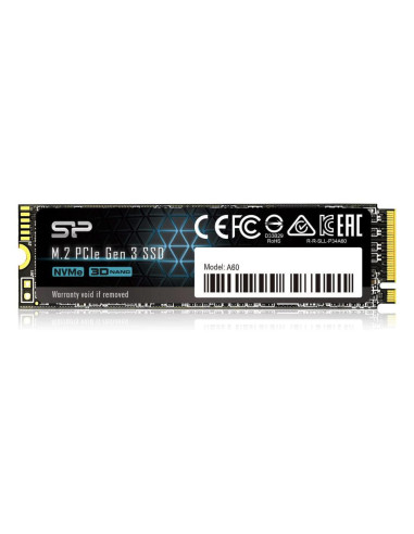 SSD Silicon Power A60 M.2-2280 PCIe Gen 3x4 NVMe 256GB