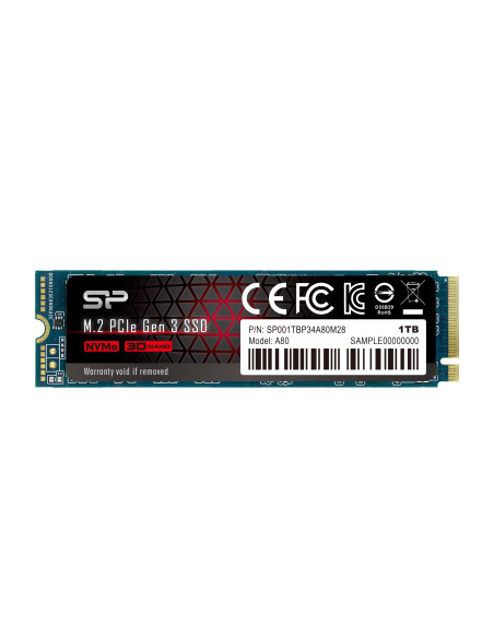 SSD Silicon Power P34A80 M.2-2280 PCIe NVMe 1TB