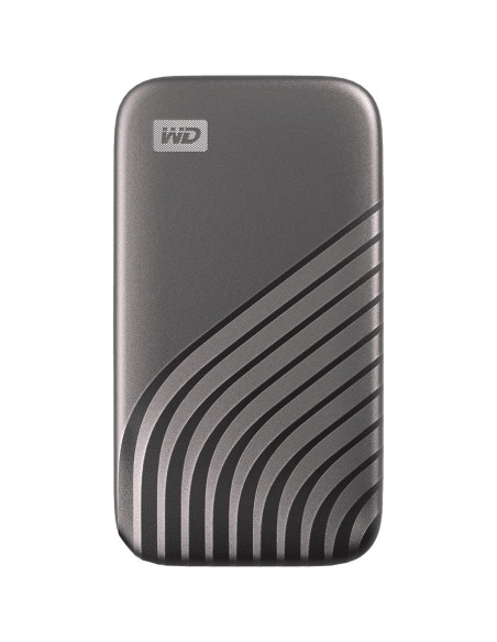 WD 2TB My Passport SSD - Portable SSD, up to 1050MB/s Read and 1000MB/s Write Speeds, USB 3.2 Gen 2 - Space Gray, EAN: 619659