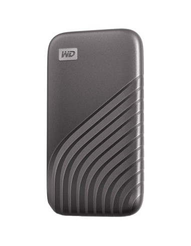 WD 2TB My Passport SSD - Portable SSD, up to 1050MB/s Read and 1000MB/s Write Speeds, USB 3.2 Gen 2 - Space Gray, EAN: 619659