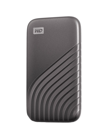 WD 2TB My Passport SSD - Portable SSD, up to 1050MB/s Read and 1000MB/s Write Speeds, USB 3.2 Gen 2 - Space Gray, EAN: 619659