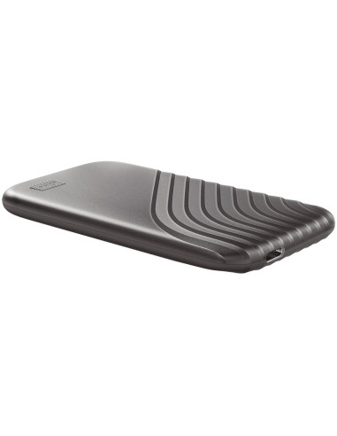 WD 2TB My Passport SSD - Portable SSD, up to 1050MB/s Read and 1000MB/s Write Speeds, USB 3.2 Gen 2 - Space Gray, EAN: 619659