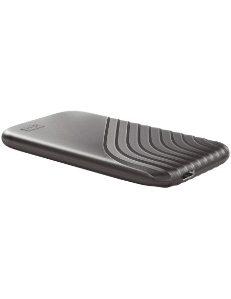 WD 2TB My Passport SSD - Portable SSD, up to 1050MB/s Read and 1000MB/s Write Speeds, USB 3.2 Gen 2 - Space Gray, EAN: 619659