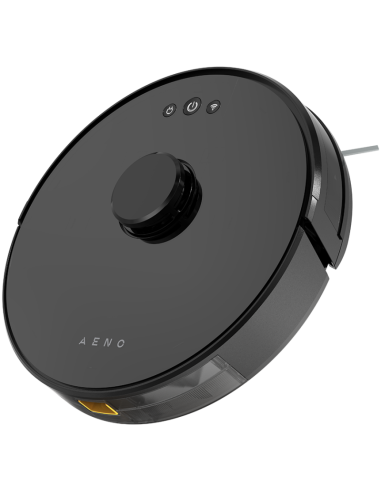 AENO Robot Vacuum Cleaner RC3S: wet - dry cleaning, smart control AENO App, powerful Japanese Nidec motor, turbo mode