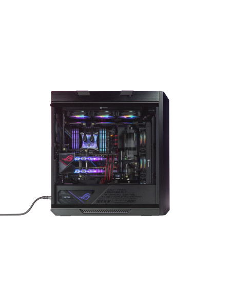 Кутия ASUS ROG Strix Helios, ATX/EATX, Mid-Tower, Aura Sync ARGB