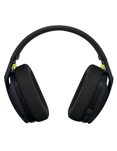 Геймърски безжични слушалки Logitech G435 Lightspeed Wireless, Микрофон, Черни