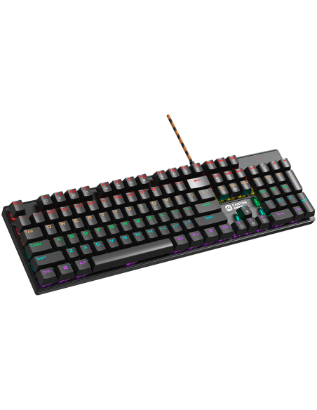 CANYON keyboard Deimos GK-4 Rainbow US Wired Black