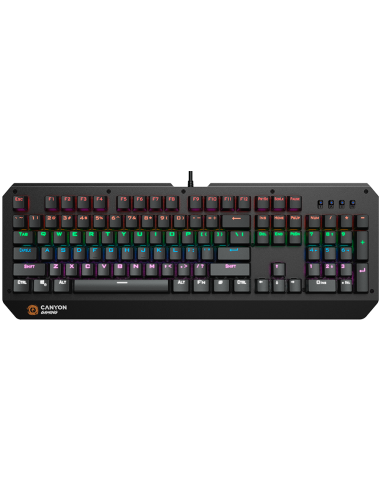 CANYON keyboard Hazard GK-6 RGB US Wired Black