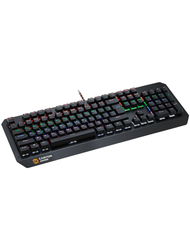 CANYON keyboard Hazard GK-6 RGB US Wired Black