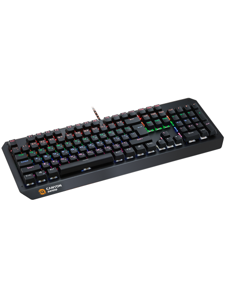 CANYON keyboard Hazard GK-6 RGB US Wired Black
