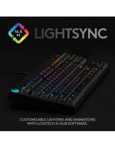 Геймърска механична клавиатура Logitech G Pro Clicky RGB