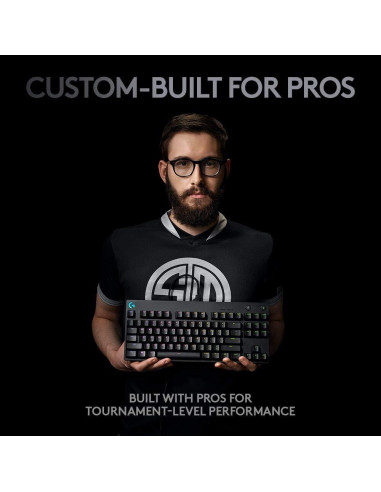 Геймърска механична клавиатура Logitech G Pro Clicky RGB