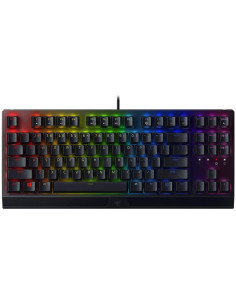 Razer BlackWidow V3 Tenkeyless - Mechanical Gaming Keyboard, US Layout, Razer Chroma RGB, Green Mechanical Switch, 80 Million