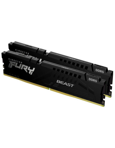 Памет Kingston FURY Beast Black 32GB(2x16GB) DDR5 5600MHz