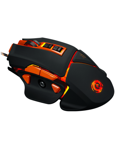 CANYON Optical gaming mouse, adjustable DPI setting 800/1000/1200/1600/2400/3200/4800/6400, LED backlight, moveable weight sl