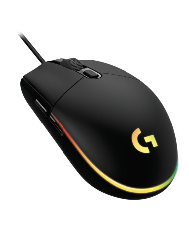 Геймърска мишка Logitech G102 LightSync, RGB, Оптична, Жична, USB
