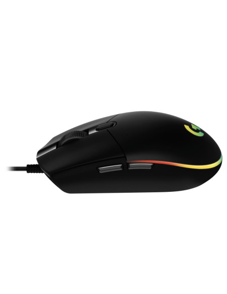 Геймърска мишка Logitech G102 LightSync, RGB, Оптична, Жична, USB