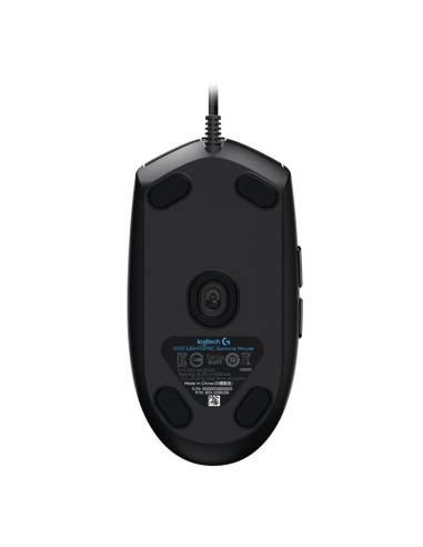 Геймърска мишка Logitech G102 LightSync, RGB, Оптична, Жична, USB
