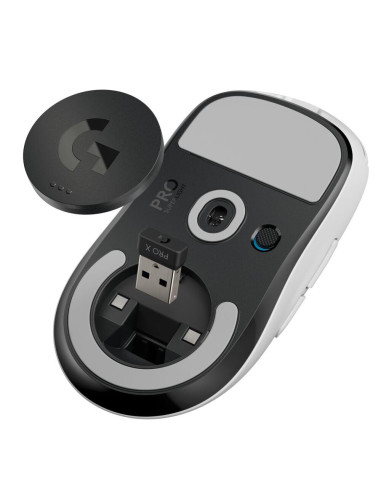 Геймърска мишка Logitech G Pro X Superlight Wireless White