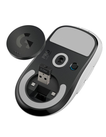 Геймърска мишка Logitech G Pro X Superlight Wireless White
