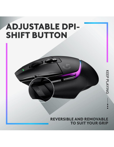 Геймърска мишка Logitech G502 X Plus Black Lightsync RGB