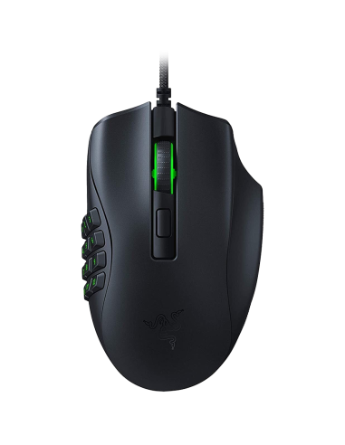 Razer Naga X, Gaming Mouse, True 18,000 dpi Razer 5G optical sensor with 99.4- resolution accuracy, 2nd-gen Razer Optical Mou