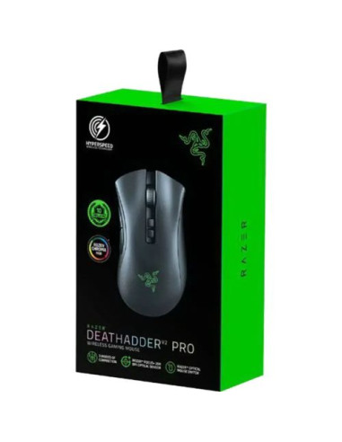 Razer DeathAdder V2 X HyperSpeed, HyperSpeed Wireless, 14 000 DPI Optical Sensor, 2nd-gen Razer Mechanical Mouse Switches, 10