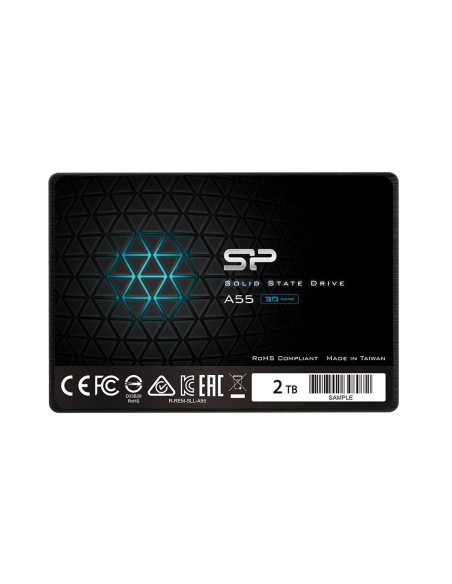 SSD SILICON POWER A55, 2.5-quot,, 2 TB, SATA3 3D NAND flash