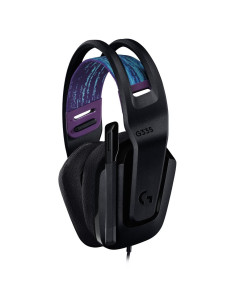Геймърски слушалки Logitech G335, Микрофон, Черни 2