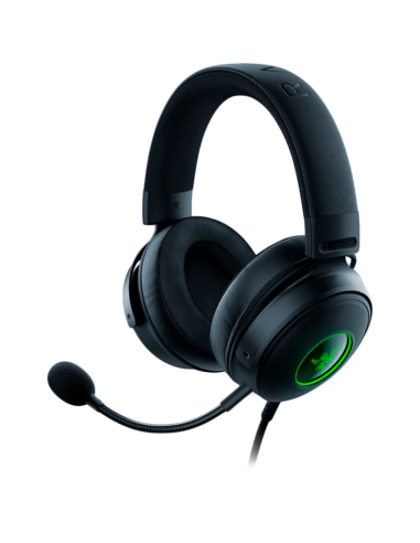 Razer Kraken V3 HyperSense, Gaming Headset, TriForce Titanium 50mm Drivers, Razer HyperSense Haptic Technology, THX Spatial A