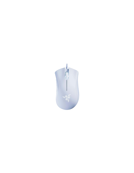 Razer DeathAdder Essential White Edition, Gaming Mouse, True 6 400 DPI optical sensor, Ergonomic Form Factor, Mechanical Mous