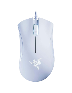 Razer DeathAdder Essential White Edition, Gaming Mouse, True 6 400 DPI optical sensor, Ergonomic Form Factor, Mechanical Mous 2