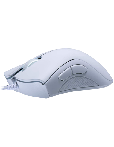 Razer DeathAdder Essential White Edition, Gaming Mouse, True 6 400 DPI optical sensor, Ergonomic Form Factor, Mechanical Mous