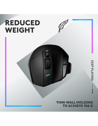 Безжична Геймърска мишка Logitech G502 X Lightspeed Black