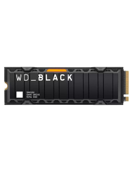 SSD WD Black SN850X HeatSink 1TB M.2 2280 PCIe Gen4 x4 NVMe, Read/Write: 7300/6300 MBps, IOPS 800K/1100K, TBW: 600