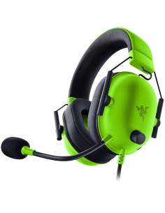 Razer BlackShark V2 X - Green, 12 Hz – 28 KHz Frequency Response, 32 Ω (1 kHz) Impedance, Razer TriForce Driver, Breathable m