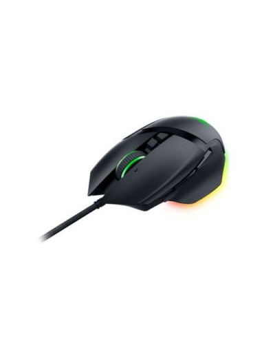 Razer Basilisk V3, 2nd-gen Razer Optical Mouse Switch rated for 70 million clicks, Optical Sensor - 26,000 DPI, 4-way Razer H