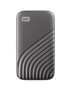WD 1TB My Passport SSD - Portable SSD, up to 1050MB/s Read and 1000MB/s Write Speeds, USB 3.2 Gen 2 - Space Gray, EAN: 619659