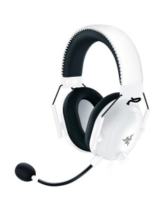 Razer BlackShark V2 X - White, 12 Hz – 28 KHz Frequency Response, 32 Ω (1 kHz) Impedance, Razer TriForce Driver, Breathable m