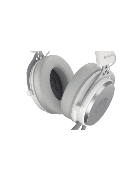 Геймърски слушалки ENDORFY Viro Plus 7.1 USB - Onyx White