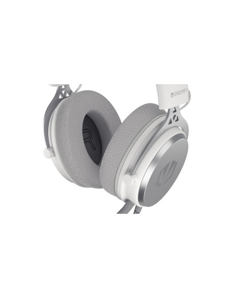 Геймърски слушалки ENDORFY Viro Plus 7.1 USB - Onyx White