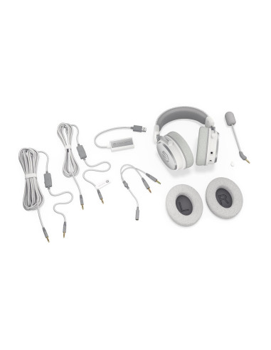 Геймърски слушалки ENDORFY Viro Plus 7.1 USB - Onyx White